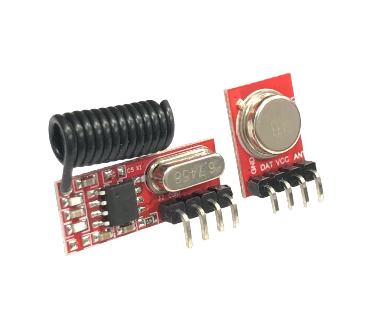 RW-RF030 RF Transmitter Receiver Wireless Module 433Mhz, 4 Pin, 5V RF Transmitter Receiver Module - RS5918